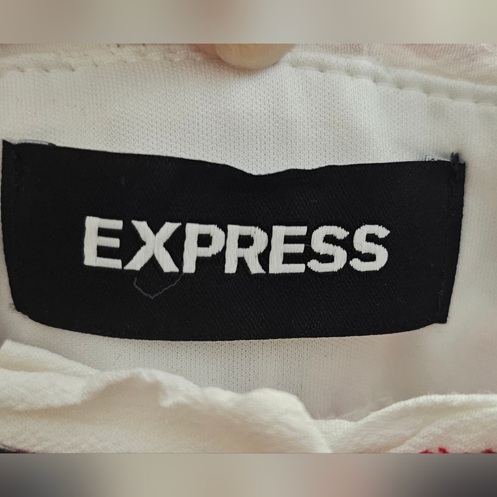 Express, belted pants. Size 0S. - Picture 4 of 5
